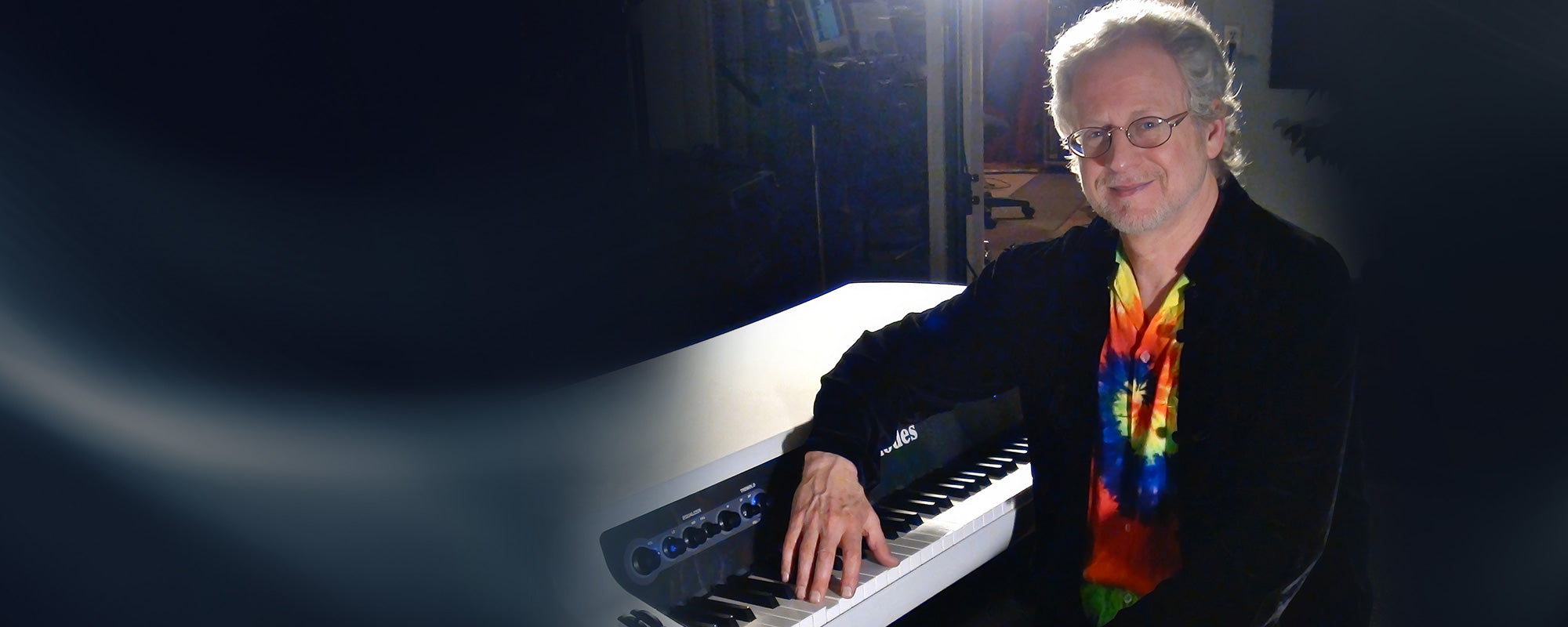 Steven Halpern at the Fender Rhodes